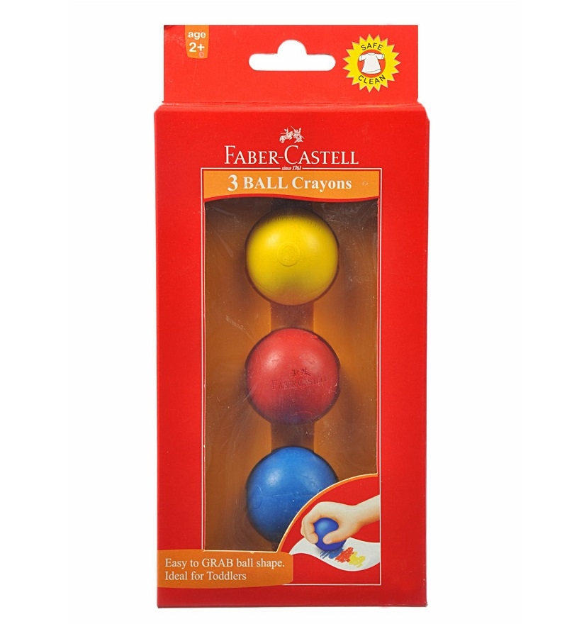 Faber Castell Ball Crayons Pack of 3